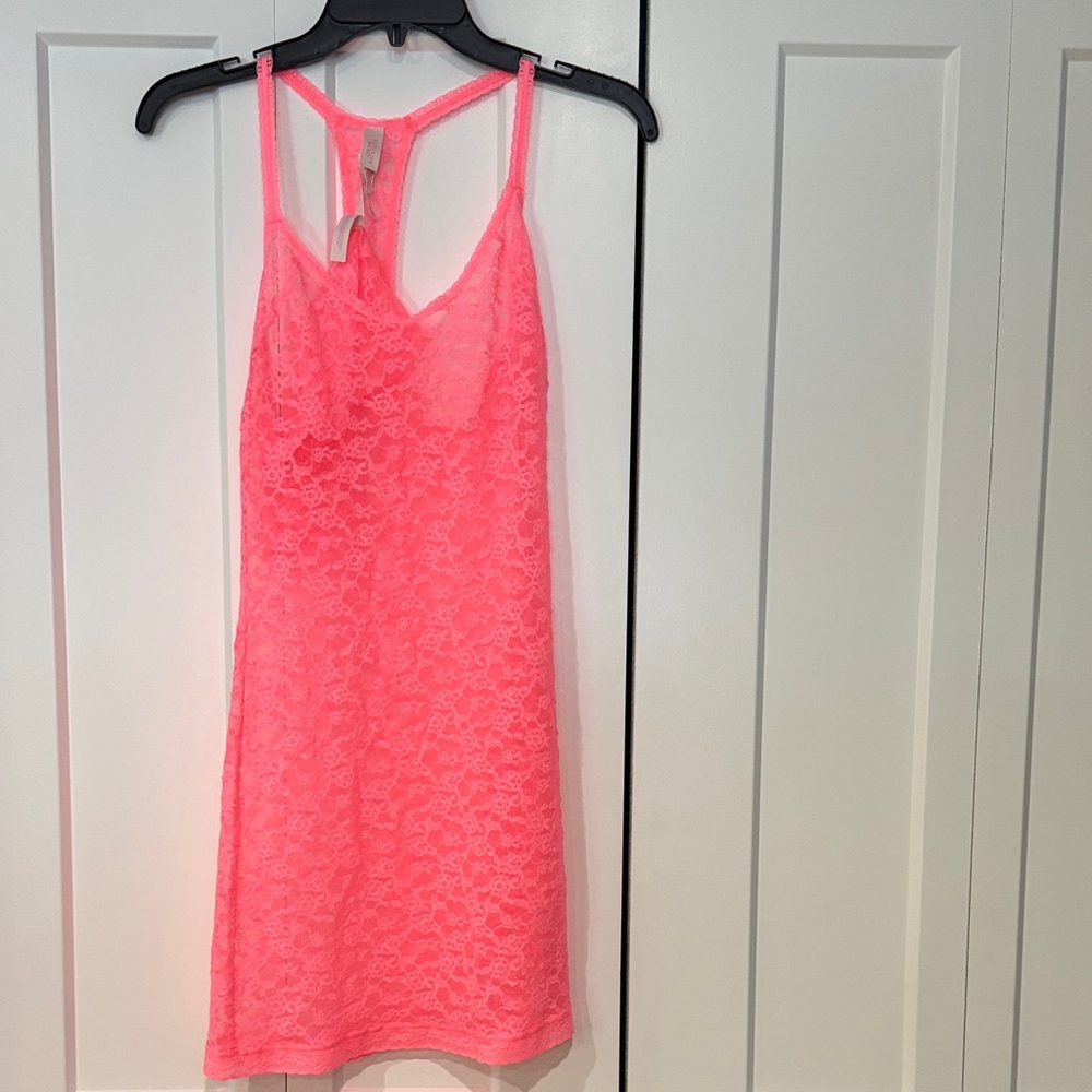 Victoria's Secret Pink Lace Chemise
